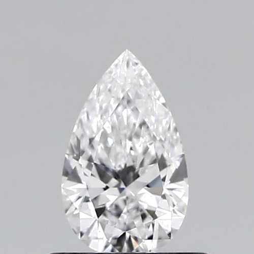 0.44 carat D-VVS1 Natūralus Pear Deimantas (1)
