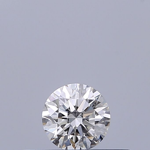 0.19 carat F-VVS2 Excellent cut Natūralus Round Deimantas (1)