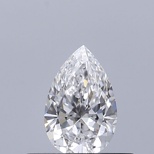 0.3 carat D-VVS1 Natūralus Pear Deimantas (1)
