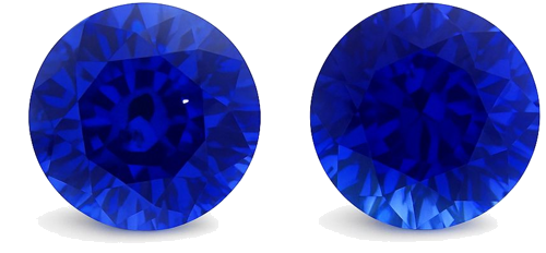 3.89 carat BLUE Round Safyras (1)