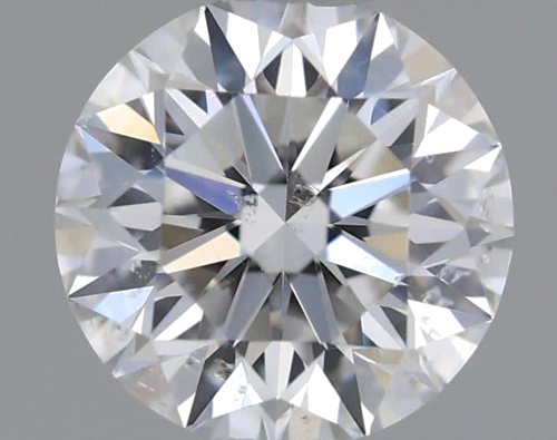 0.46 carat E-SI2 Excellent cut Natūralus Round Deimantas (1)