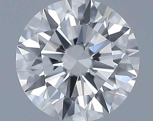 0.5 carat F-VVS2 Excellent cut Natūralus Round Deimantas (1)