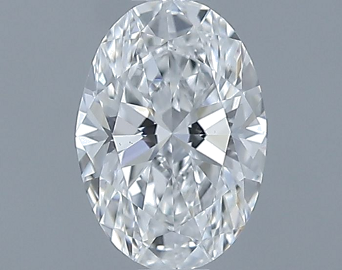 0.4 carat E-VS1 Natūralus Oval Deimantas (1)