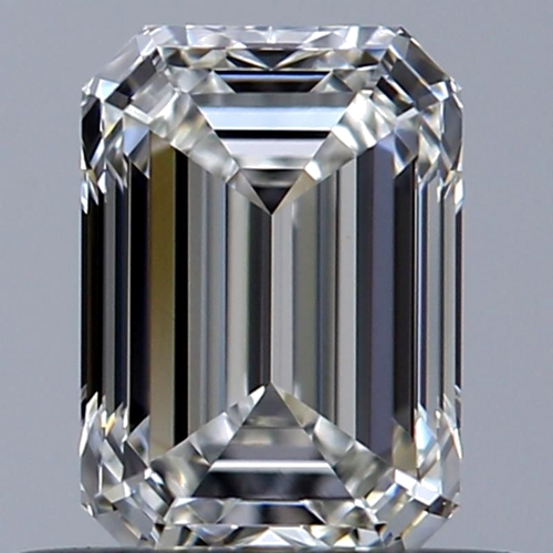 0.53 carat G-VVS2 Natūralus Emerald Deimantas (1)