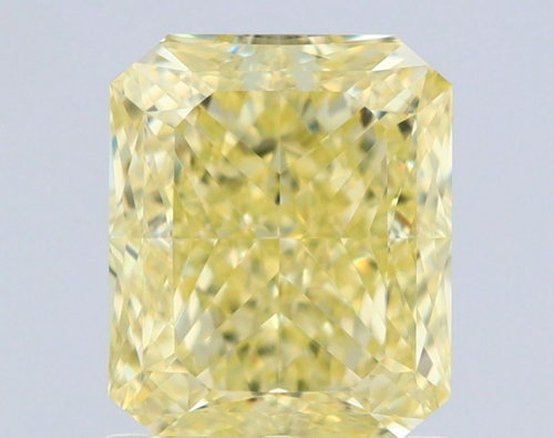1.4 carat Fancy Yellow-VVS2 Natūralus Radiant Deimantas (1)