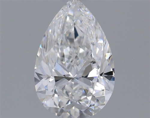 0.4 carat D-VVS1 Natūralus Pear Deimantas (1)