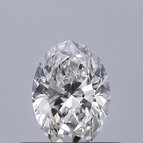0.41 carat F-VVS2 Natūralus Oval Deimantas (1)