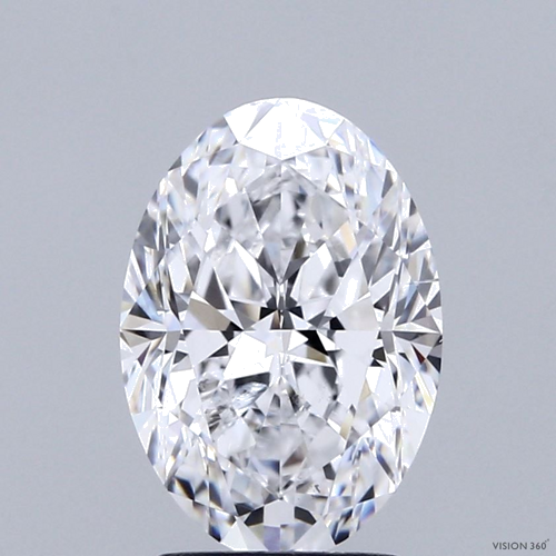 2.5 carat D-SI1 Natūralus Oval Deimantas (1)
