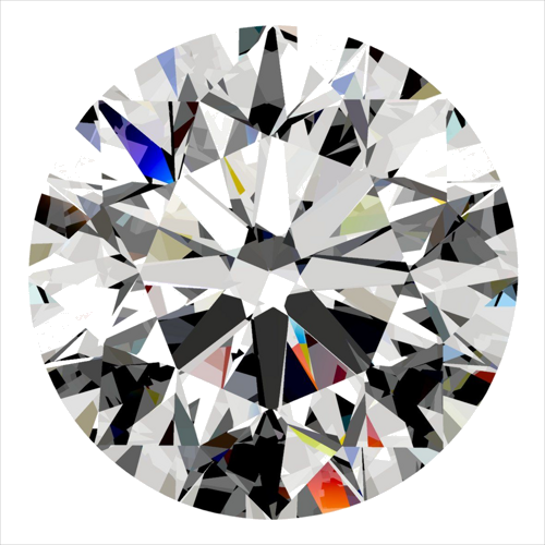 0.4 carat G-VS1 Excellent cut Natūralus Round Deimantas (1)