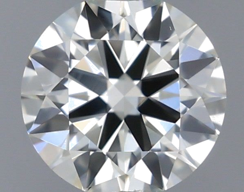 0.45 carat K-VVS1 Very Good cut Natūralus Round Deimantas (1)