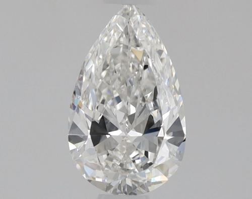 0.4 carat F-IF Natūralus Pear Deimantas (1)