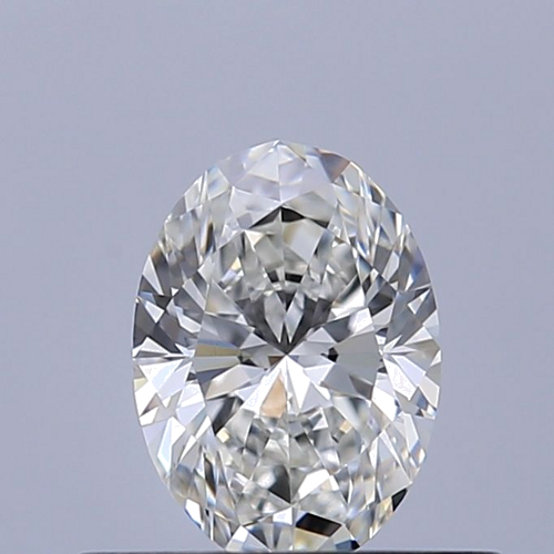0.42 carat G-VVS1 Natūralus Oval Deimantas (1)