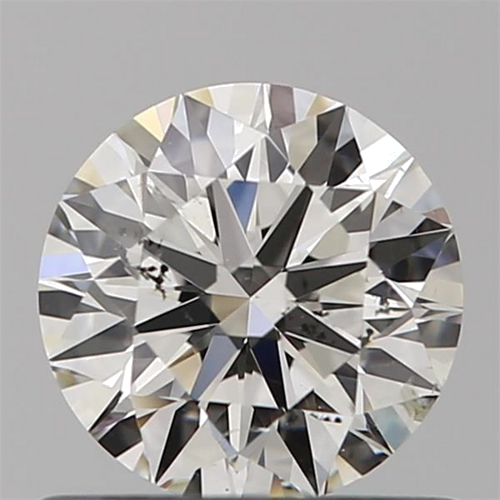 0.62 carat I-SI2 Excellent cut Natūralus Round Deimantas (1)