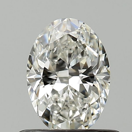 0.5 carat G-VVS2 Natūralus Oval Deimantas (1)