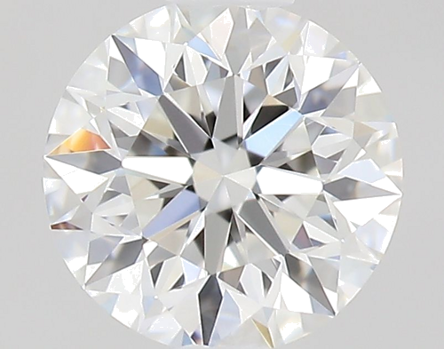 0.5 carat F-VVS1 Excellent cut Natūralus Round Deimantas (1)