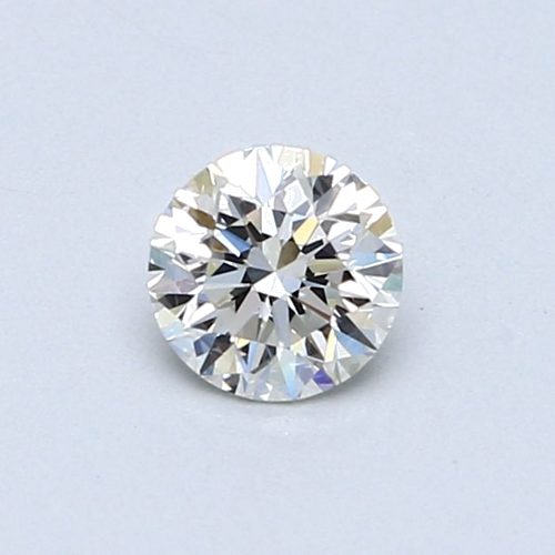 0.47 carat J-VVS1 Very Good cut Natūralus Round Deimantas (1)