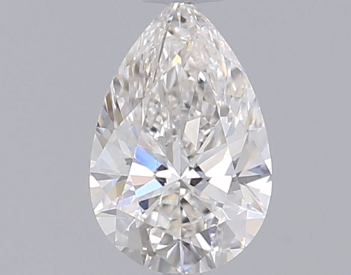 0.58 carat G-VVS2 Natūralus Pear Deimantas (1)