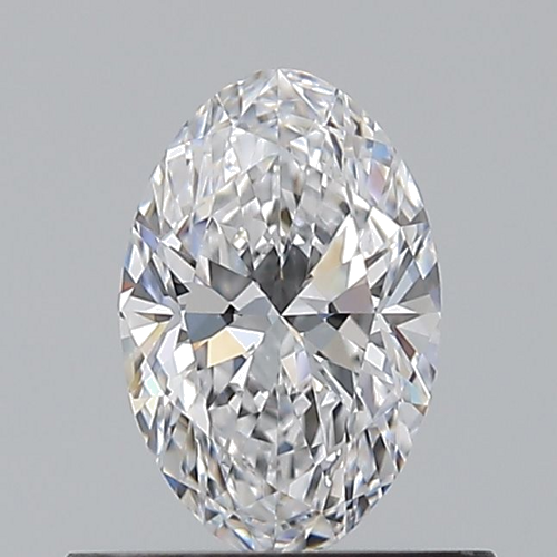 0.5 carat D-VVS2 Natūralus Oval Deimantas (1)