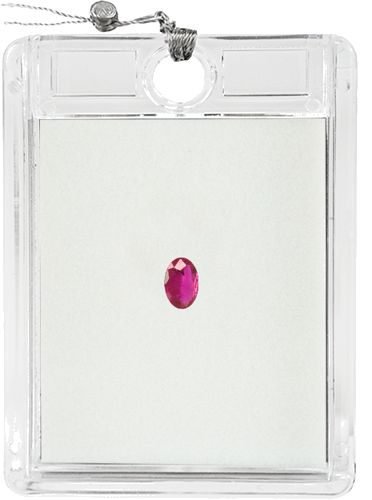 0,38 ct. Ruby Oval F.H (1)