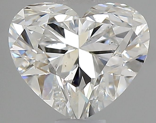0.7 carat G-SI1 Natūralus Heart Deimantas (1)
