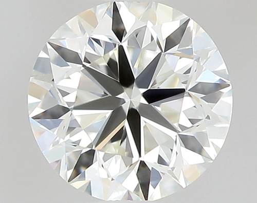 0.5 carat J-VVS2 Very Good cut Natūralus Round Deimantas (1)