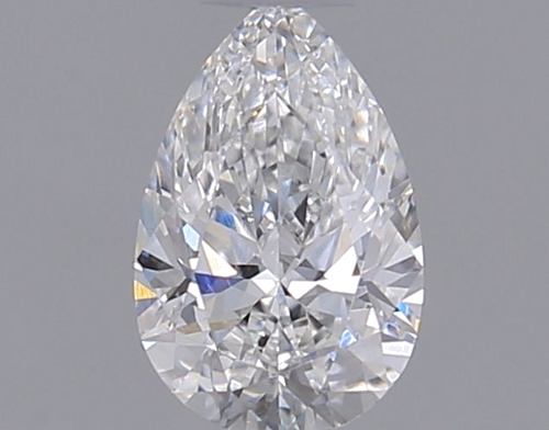 0.31 carat D-VS1 Natūralus Pear Deimantas (1)