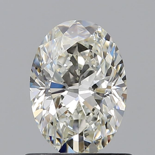 0.74 carat I-VS1 Natūralus Oval Deimantas (1)