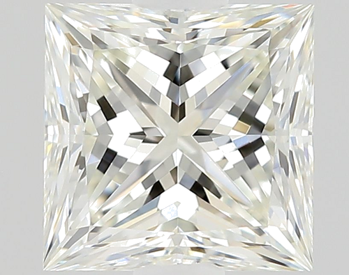 0.6 carat J-VVS1 Natūralus Princess Deimantas (1)