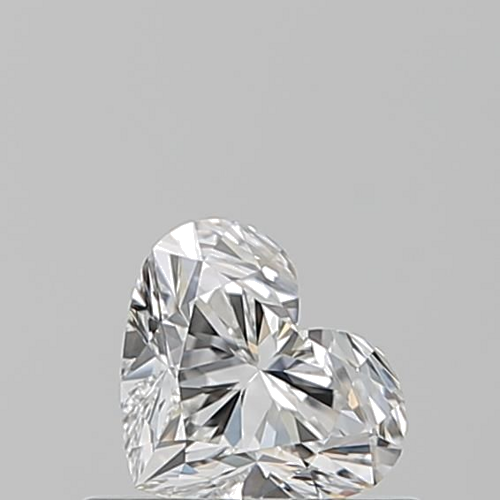 0.5 carat F-IF Natūralus Heart Deimantas (1)