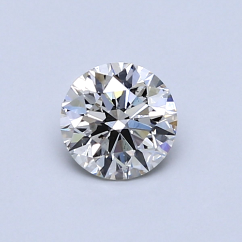 0.53 carat J-SI1 Excellent cut Natūralus Round Deimantas (1)