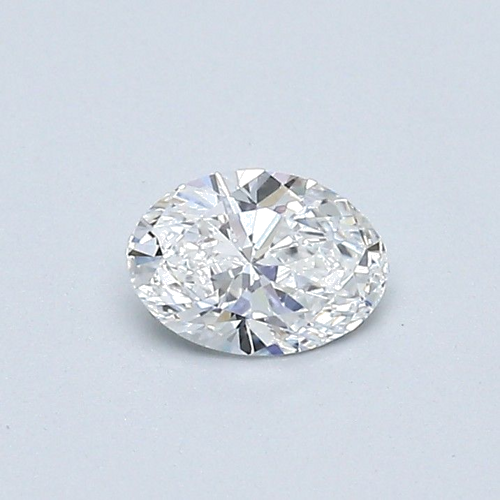 0.35 carat E-VVS2 Natūralus Oval Deimantas (1)
