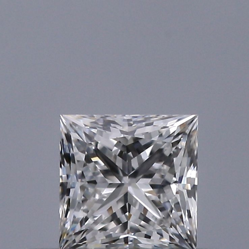 0.41 carat E-IF Natūralus Princess Deimantas (1)