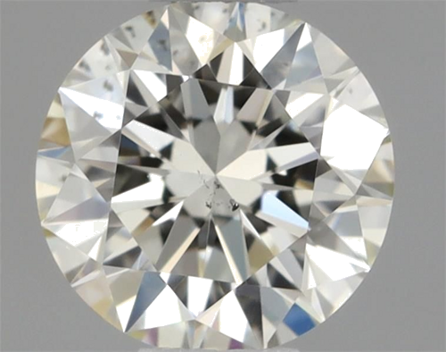 0.39 carat K-SI1 Excellent cut Natūralus Round Deimantas (1)