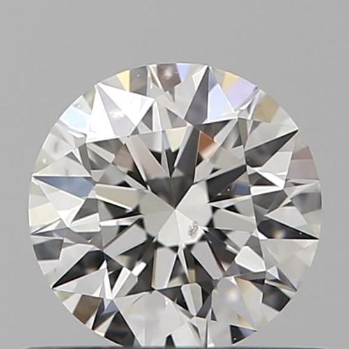 0.5 carat G-SI2 Excellent cut Natūralus Round Deimantas (1)