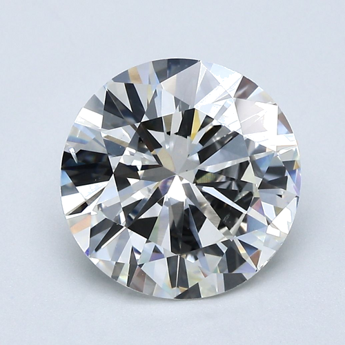 3.37 carat H-SI1 GD cut Natūralus Round Deimantas (1)