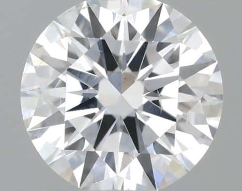 0.46 carat F-SI1 Excellent cut Natūralus Round Deimantas (1)