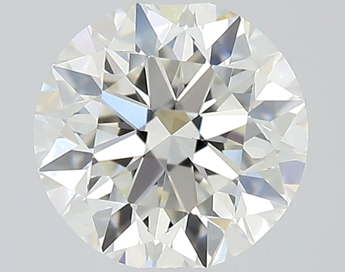 0.5 carat I-VVS2 Very Good cut Natūralus Round Deimantas (1)