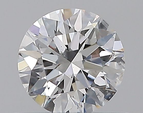 0.5 carat E-SI2 Excellent cut Natūralus Round Deimantas (1)