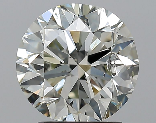 2.0 carat K-SI2 Very Good cut Natūralus Round Deimantas (1)
