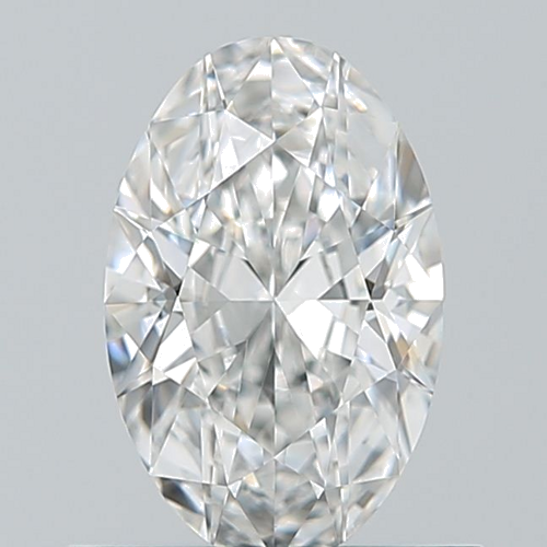 0.6 carat E-VVS2 Natūralus Oval Deimantas (1)