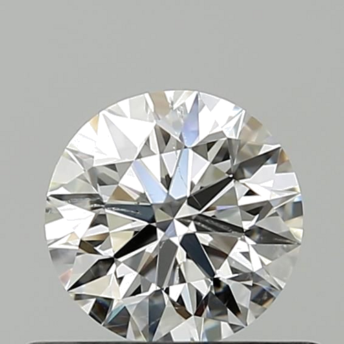 0.51 carat E-SI2 Excellent cut Natūralus Round Deimantas (1)