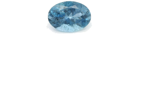 0.61 carat BLUE Oval Aquamarine (1)