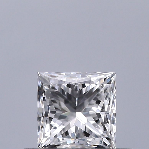 0.4 carat D-VVS1 Natūralus Princess Deimantas (1)
