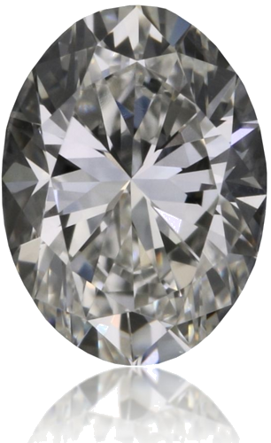 0.3 carat H-VVS1 Natūralus Oval Deimantas (1)