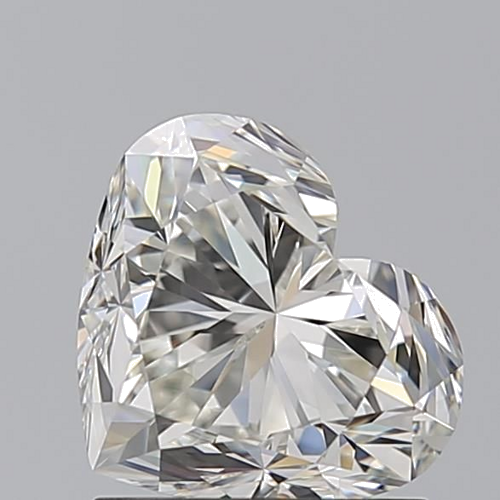 1.54 carat I-VVS2 Natūralus Heart Deimantas (1)