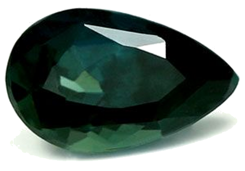 0.59 carat TEAL Pear Safyras (1)