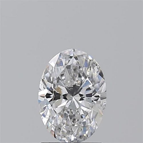 1.2 carat D-SI2 Natūralus Oval Deimantas (1)
