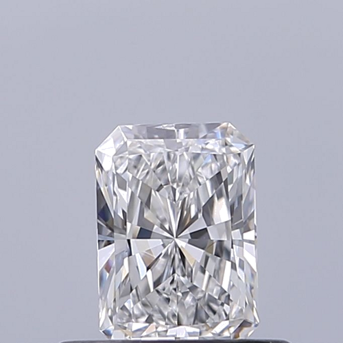 0.43 carat E-VVS2 Natūralus Radiant Deimantas (1)