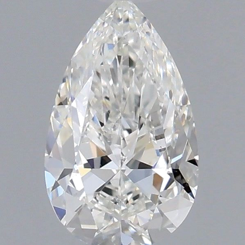 0.41 carat G-SI1 Natūralus Pear Deimantas (1)