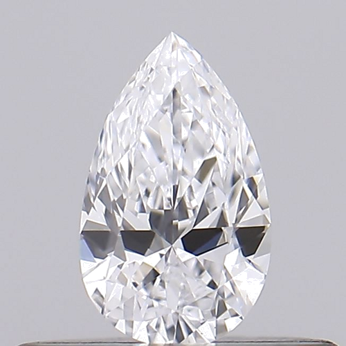 0.2 carat D-VVS2 Natūralus Pear Deimantas (1)
